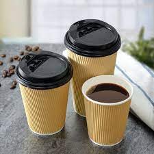 50 tazze usa e getta in carta kraft da 360 ml, usa...