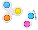 Confezione pop it semplice dimple Hand Spinner multicolore, giocattolo a forma di palla anti-stress per bambini, articolo soddisfacente per adulti, confezione da gadget mini pop'it set pop'it