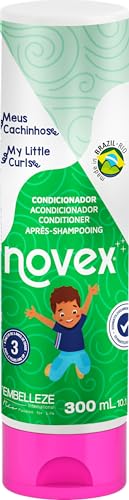 Novex Acondicionador My Little Curls para Niños de 3+, Desenreda Suavemente y Ayuda a Reducir el Frizz, Hidrata el Cabello y Ayuda a Definir los Rizos, Adecuado para todo Tipo de Rizos 300 ml
