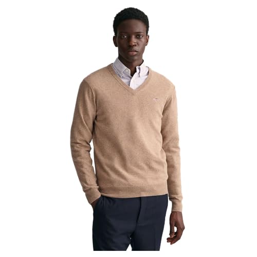 Gant Superfine Lambswool V Neck Sweater 3XL