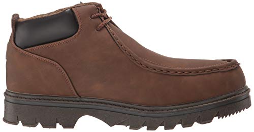 Lugz Men's Fringe Chukka Boot, M Brown/Nicotine Gum/Bark, 12 D Us #TOP5
