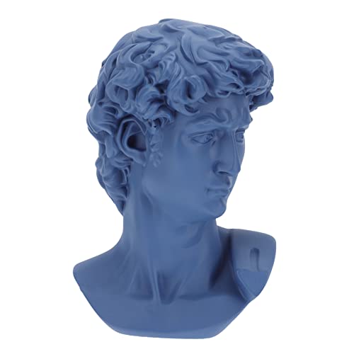 Yardenfun Scultura Di David Colorata in Resina 15cm Statua Di David Decorazione Artistica Per Casa, Ufficio e Negozi Ornamento Creativo Da Scrivania in Resina