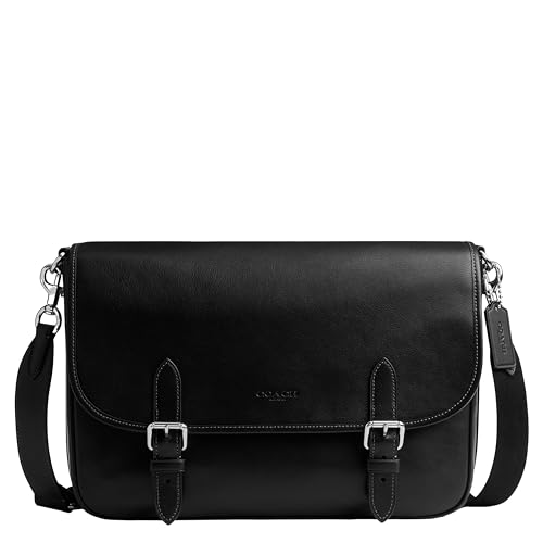 Coach Hitch Messenger Bag, Black
