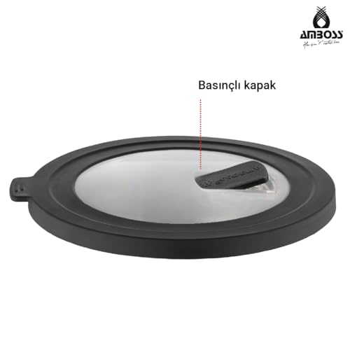 Nova 2 Parça Paslanmaz Çelik Saklama Kabı 18 cm