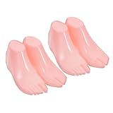 NAMOARLY 2組 靴下スタンド 多機能足マネキン 軽量コンパクト 持ち運び簡単 店舗展示用 靴と靴下の形状維持と美しいディスプレイ用