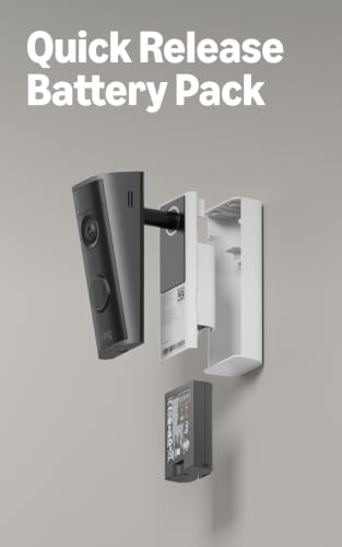 Image of Ring Peephole Cam 2K (Newest Model), renter-friendly installation, replaces existing peephole with Retinal 2K and wide-angle video, Two-Way Talk, Matte Mocha