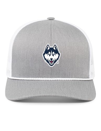 Pacific Headwear NCAA UConn Mens Trucker Snapback Braid Cap OS