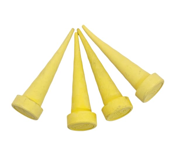 Image of Set of 4 Medium Size Hydraulic Hose Rubber Plugs. Works up to 3 /4 inch Hose Size