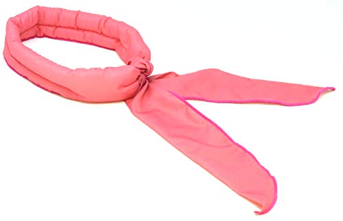 Eutuxia Cooling Scarf. Wrap Soaked Tie Around Neck, Head to Instantly Chill Out. Crystal Polymer Technology Keeps Cool, Reusable. For Summer, Indoor, Outdoor, Leisure Activities, Sports. Pink