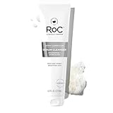 RoC Retinol Correxion Deep Wrinkle Serum Facial Cleanser with Niacinamide for Anti-Aging & Fine Lines, Makeup Remover, Ophthalmologist Tested Skin Care, 6 oz