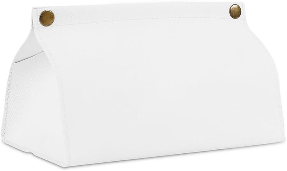 Car Tissue Box European Leather PU Bag Home Dustproof Cover