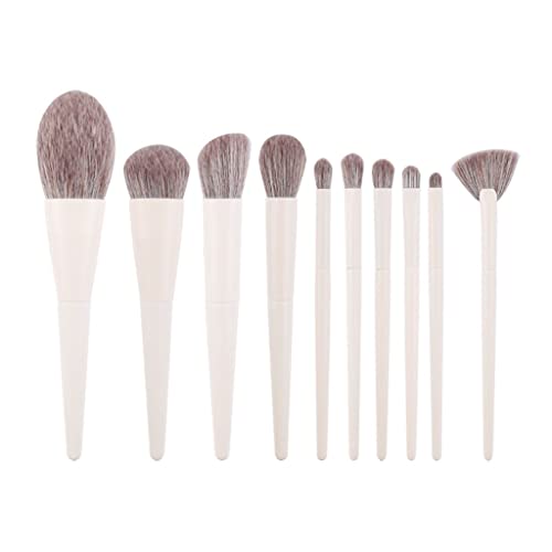 Kit pinceaux de maquillage anti-traces pour poudre et correcteur yeux