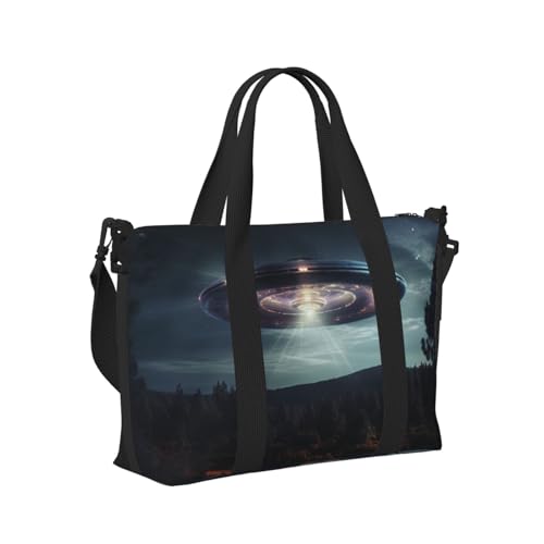 Sac de voyage Ufo at Night imprimé mixte et léger pour weekend - 3