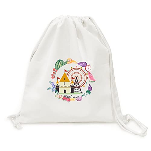 Sac en tissu pliable à sangle idéal pour le marché bio