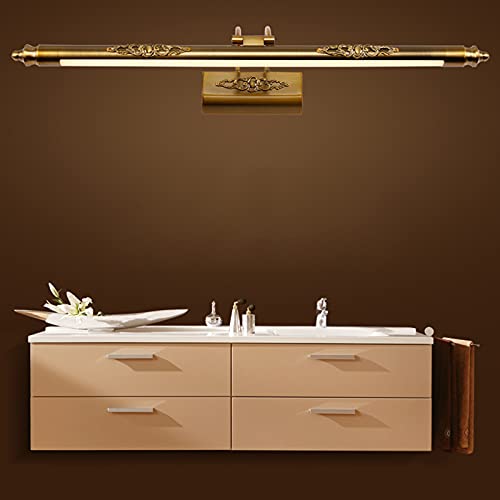 Espejo de baño con luz decorativa para tocador de dormitorio 5