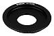 Fotodiox Lens Mount Adapter Compatible with C-Mount CCTV/Cine Lens on Canon EOS (EF, EF-S) Mount D/SLR Camera Body