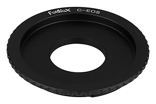 Image of Fotodiox Lens Mount Adapter - C-Mount Movie Lens to Canon EOS Camera fits Canon EOS Cameras
