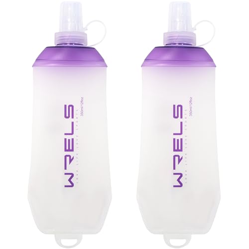 Course à pied sans ballottement avec le pack 2 flasques running 350ml WRELS - 2