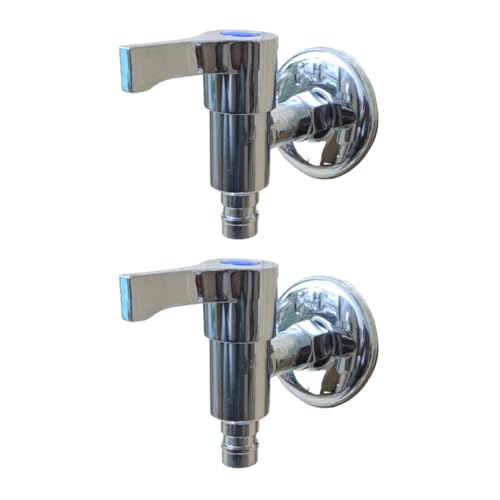 Image of Fusion Stainless Steel Washing Nozzle Taps Faucet (Pack of 2)