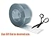 Acepunch 4x7' Clear PVC Strip Curtain Kit - 48