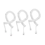 Conception anti-enchevêtrement : la conception le risque d'enchevêtrement, garantissant une expérience fluide et facile, bobine de récepteur, cordon de téléphone fixe