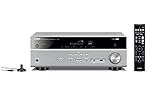Yamaha AV-Receiver RX-V385 MC titan – Hochwertiger Mehrkanal-Receiver mit kraftvollem 5.1 Surround-Sound - ideal für das eigene Heimkinosystem – Kompatibel mit 4K Ultra HD