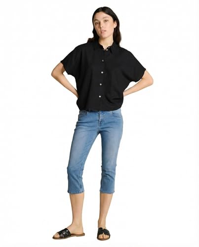 Jean capri Tom Tailor Denim femme extensible et confortable - 4