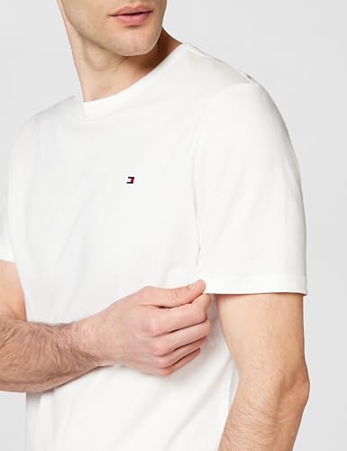 Tommy Hilfiger Herren 3er Pack T-Shirts Kurzarm mit Rundhalsausschnitt, Weiß (White/White/White), XS – Ansicht 5