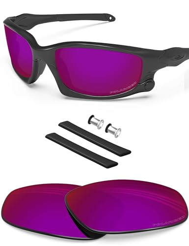 Image of BLAZERBUCK Polarized Replacement Lenses&Sock Kit for Oakley Split Jacket OO9099 Sunglass