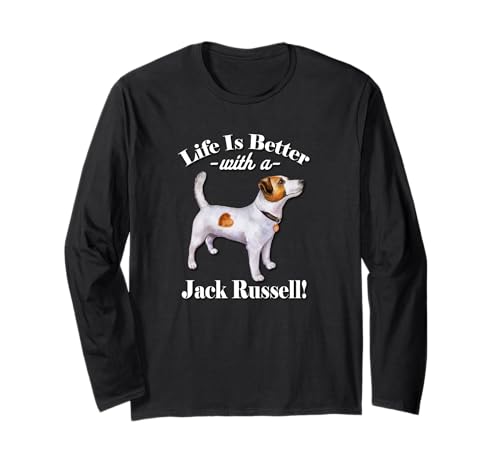 Mens Womens Kids Life Is Better Jack Russell Terrier Lover ����T�V���c