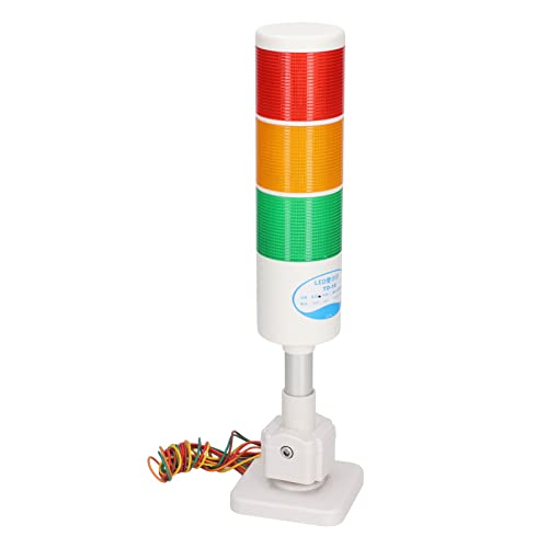 Torre de luces LED industriales 24V con aviso multicapa de alta visibilidad 4