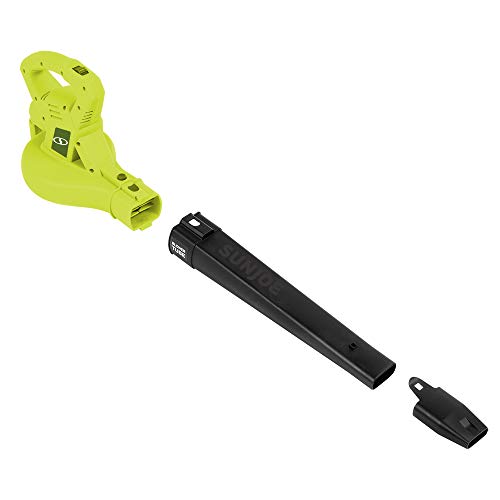 Sun Joe SBJ601E 10 Amp 215 Max MPH All-Purpose 2-Speed Electric Blower, Green Sun Joe SBJ601E 10 Amp 215 Max MPH All-Purpose 2-Speed Electric Blower, Green