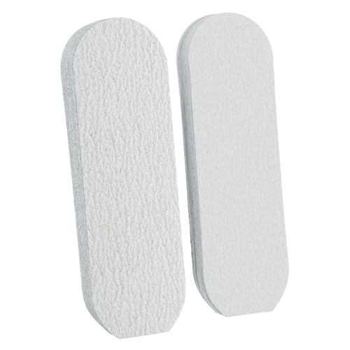 Papier abrasif pour pédicure en lot de 50 recharges de limes autocollantes