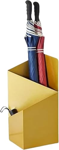 Farigrut 北欧風 金属製アイアン 傘立て スリムおしゃれ 玄関収納レインラック 水受けトレイ付き 防錆乾きやすい 出し入れスムーズ 安定倒れにくい 長傘折りたたみ傘対応 家庭用業務用 屋内外兼用 ブラック?