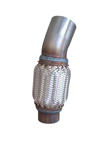 Flexible d'échappement inox anti-vibration compatible BMW E81 E87 E60 E90