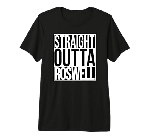 Directamente Fuera de Roswell Camiseta Premium