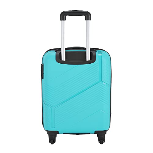 Image of Safari Carter Hard-Sided Polypropylene Spinner Wheels Luggage Suitcase (67, Cyan)