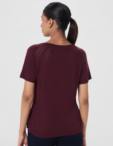 Image of BlissClub Women Cotton Solid Regular Fit T-Shirt