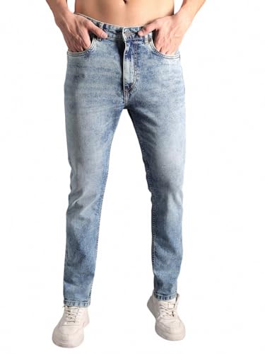 Image of HIGH STAR Men's Mid Rise Regular Jeans