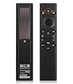 BN59-01385A Solar Voice Remote Control for Samsung Frame Smart TVs Compatible for Samsung 2021-2024 Crystal QLED 4K 8K Smart TVs Series, 4 Shortcut Buttons, Black