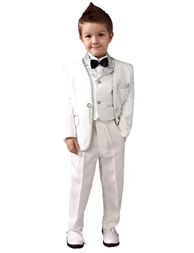 Ensemble veste et pantalon de cérémonie garçon pour mariage élégant