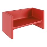 Children's Factory Adapta-Bench, CF910-028 Red, Kids Flexible Seating, Classroom, Preschool and Daycare...