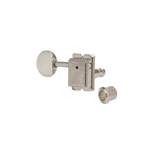 Vintage-style set of tuners Sold as a set of 6 Come complete with mounting screws and bushes
