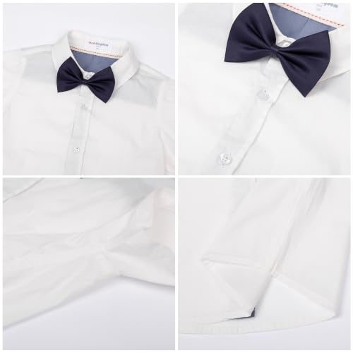Image of Mud Kingdom Little Boys Dress Shirts Short Sleeve Cute Summer