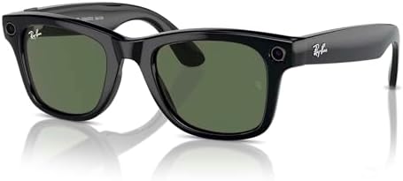 Ray-Ban Meta RW 4006 Wayfarer Sunglasses Unisex, Black/G- Classic...