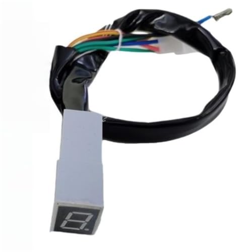 Indicateur de vitesse pour moto affichage levier de changement capteur LED