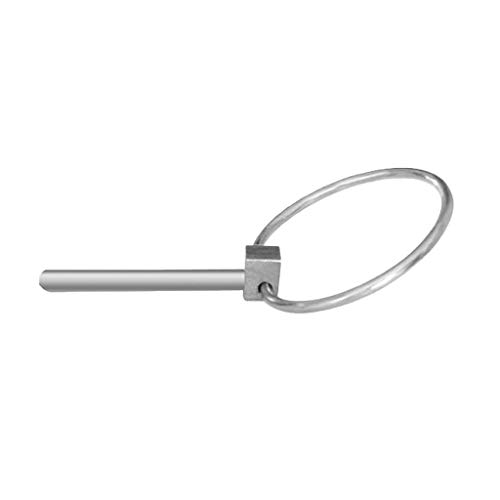 2 Pieces 4Mm Boat Lynch Pin Quick Rlease Pull Ring Detent Pin Superior Corrosion Resistance Suit For Boat Bimini Top Deck Hinge Linch Pin With Ring #TOP2