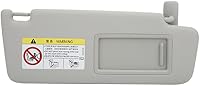 Yctze Napellenző Tükörrel Jobb Oldali Szürke Autó Belső Napvédő MK7 2014-2017 OEM 5GG857552 Szélvédő Árnyékoló 1