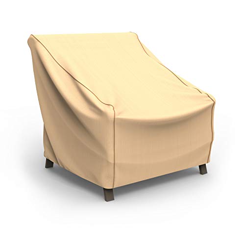 Budge NeverWet Savanna Patio Chair Cover, Tan, Extra-Large