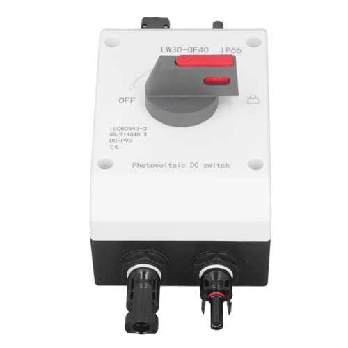 Aislador de CC Resistente Al Agua Qudinip 32A con Protección Total de PC 5